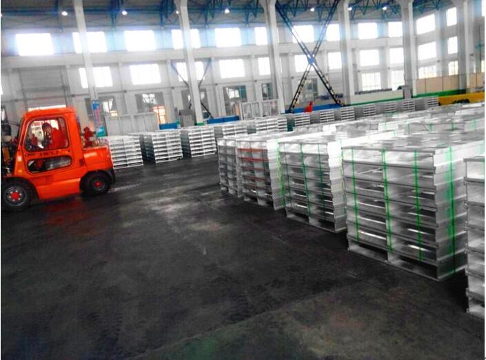 Aluminum pallet produciton line